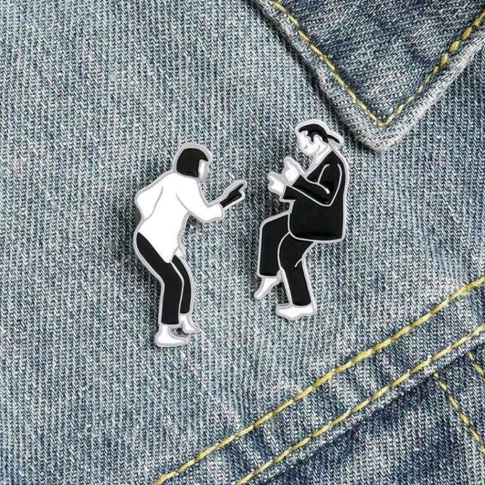 2 pc Pulp Fiction Pins
